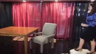 A woman fucked by her neighbor while her husband was out of town