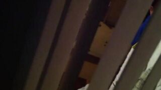 The guy is shooting sex of his neighbors with a camera
