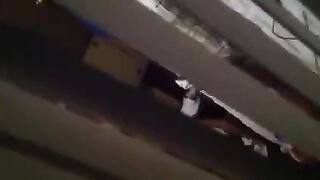 The guy is shooting sex of his neighbors with a camera