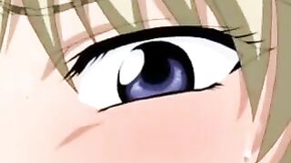 A guy peeps at a girl, who is masturbating and trying to reach satisfaction