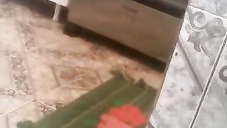 Black woman took a huge dick in her wet pussy