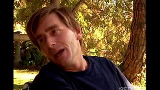 A young beautiful girl has sex with her guy in nature, it’s very nice