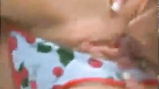A mature woman is having hard lesbian sex with a beautiful partner