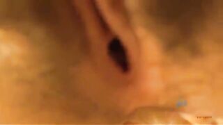 A girl was masturbating with a guy’s member and she came