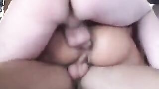 Loves to get fucked by two cocks at once