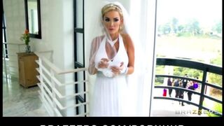 The bride had to fuck a witness right after painting, otherwise she would have lost everything