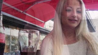 A sexy blonde with natural tits is featured in an exclusive video by Private