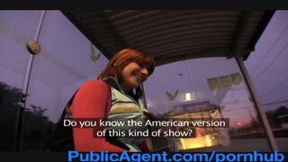 The man gets an interview with a whore at the station