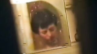 A drunken mother got fucked in a bath by a soldier