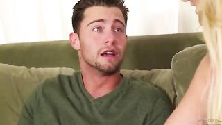 A man fucked in ass massage blonde with a nice butt