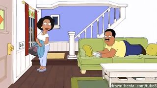 A porn parody of a famous American TV show "The Cleveland Show"