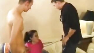 A young nanny lost her innocence and gave herself to depravity