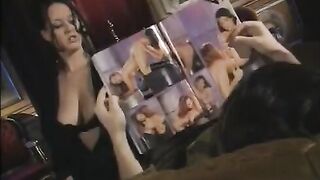 A sexual woman has sex with her boyfriend in the country