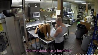 The girl worked hard and wanted to relax, so she had sex