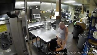 The girl worked hard and wanted to relax, so she had sex