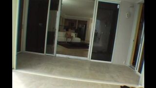 A blonde has fun with a guy in the hotel room and they both enjoy it
