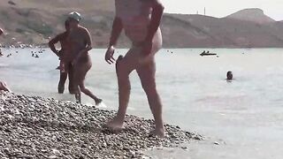 A visit to a nudist colony on the Crimean peninsula