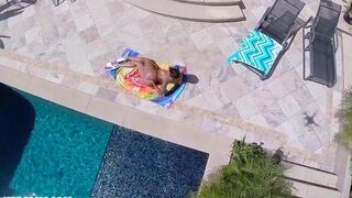 A negro guy with a huge cock fucked his neighbor hard