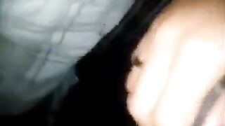 Fingered cock in the subway, and soon a cumshot followed