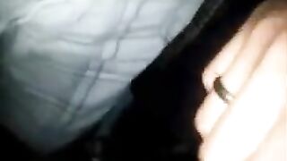 Fingered cock in the subway, and soon a cumshot followed