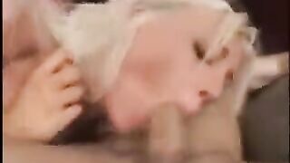 Two guys fucked a girl with nice ass in threesome action