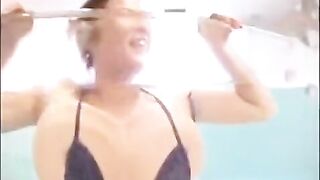 The smallest cock in the world was sucked by an Asian beauty, a truly epic sight!