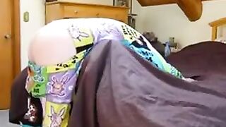 The girl is tied up and fucked by her brother