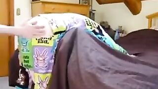 The girl is tied up and fucked by her brother