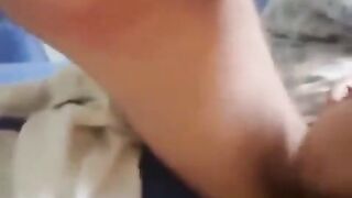 A sexy Russian girl with fire hair is getting fucked hard