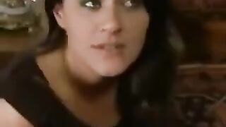 Punishment for a disobedient wife and a maid in BDSM style