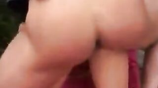 Through Lifon, he caresses his swollen breasts and nipples in a fleeting instant
