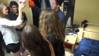 Instead of paying the debt, the students invited the collector to a party