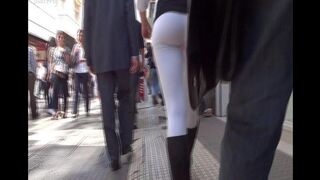 The camera follows the juicy Argentine ass in steamy action