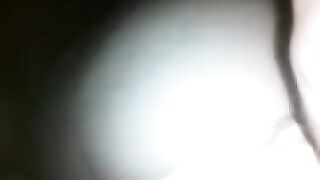 Babe agreed to sex only at night on the camera