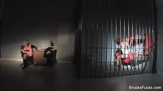 The guard caressed himself by his dagger when no one was around