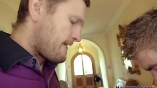 Two cocks fucked a young virgin with an amazing ass in this hot video