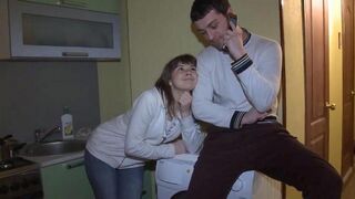 A wife fucks in front of her husband, fulfilling his wildest fantasies