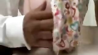 A very naughty student knows what to do with a cock