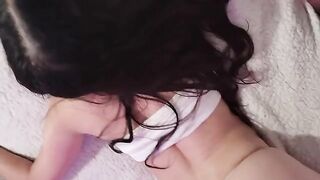 A guy gets his donger covered with the cum of a girl's pussy in a steamy scene