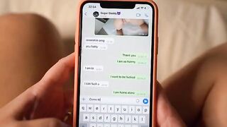 My sugar daddy paid me 10 000 Euros for nudes and sex - he finished inside