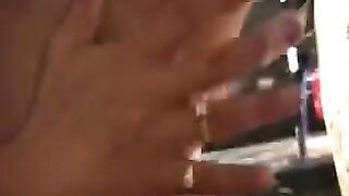 Fountain of pleasure from a water jet orgasm
