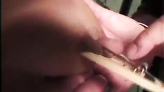 The beautiful girl experienced a little violence because of her big tits
