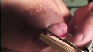 The beautiful girl experienced a little violence because of her big tits