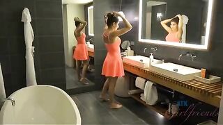 A day of relaxation arranged by a passionate brunette