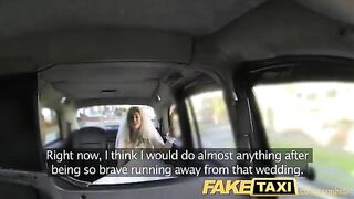 The bride got intimate with a taxi driver before the wedding