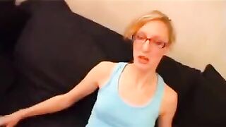 Sex with a thin French baby barely over 18