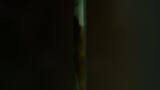 A hidden camera in the shower captures steamy Russian bath scenes