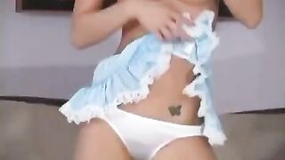 An extremely cute girl has an amazing body and big boobs to fuck