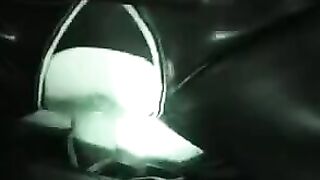 A husband and wife have fun while wearing sexy latex costumes