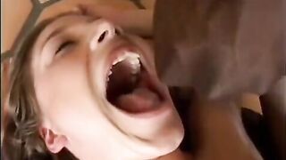 A girl accepts the sperm of all her lovers in her holes